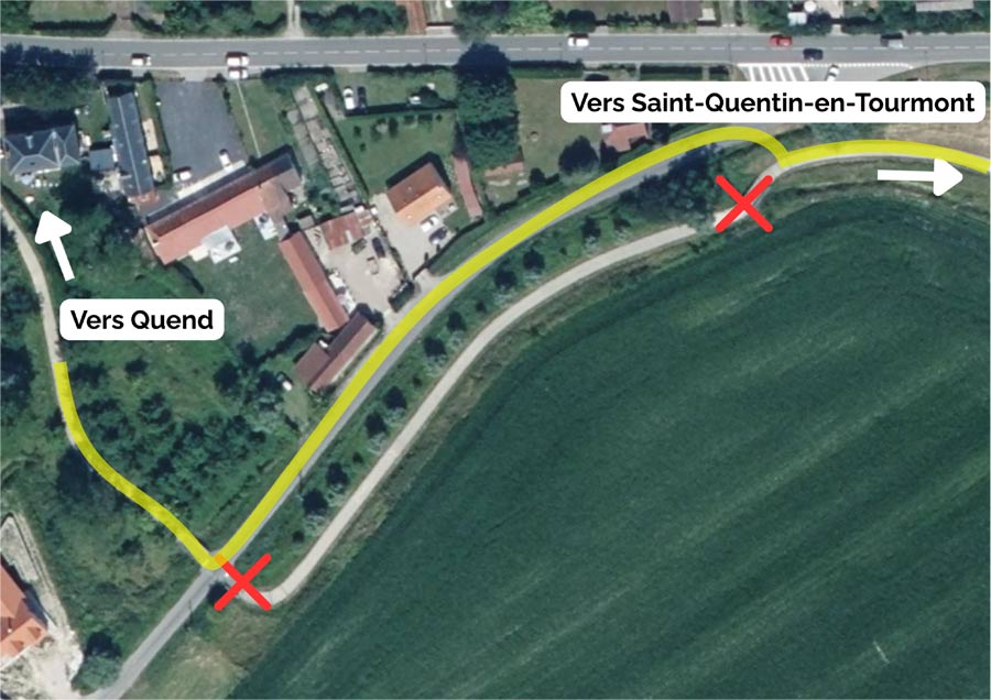 Deviation Piste cyclable