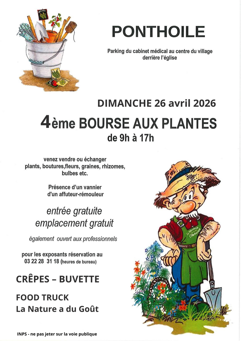 4ème bourse aux plantes - Ponthoile