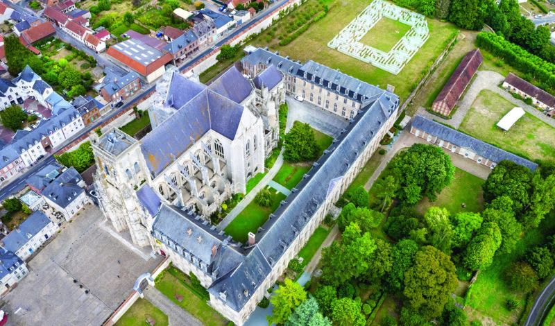 Visite guidée L’Abbaye de Saint-Riquier à 360 degrés