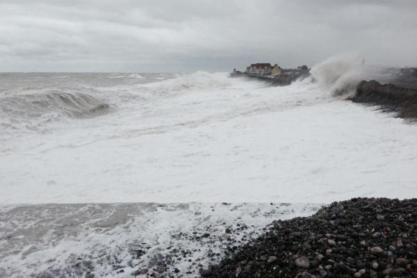 Le 3 novembre, la tempête faisait rage à Cayeux