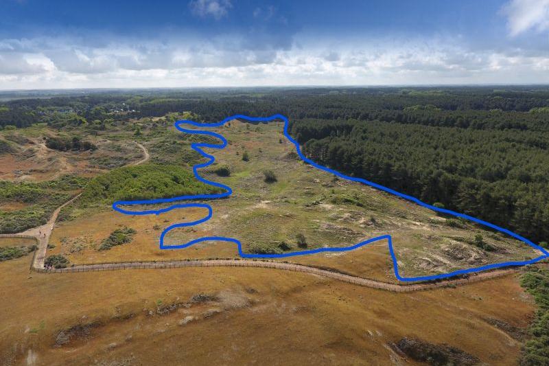 Zones en cours de restauration (1ère phase effectuée)