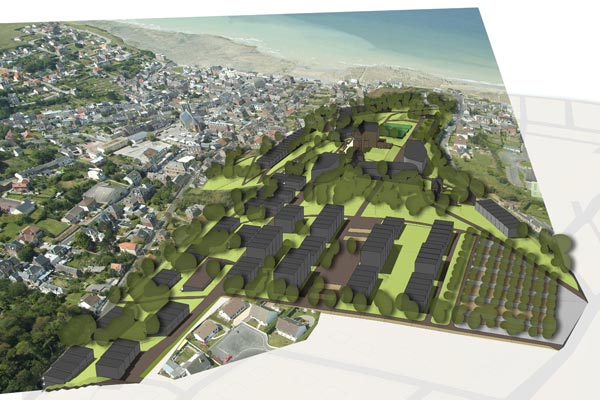 Le projet d'éco-quartier du Moulinet