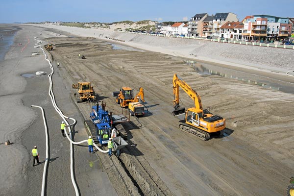 Sous la plage de Quend...