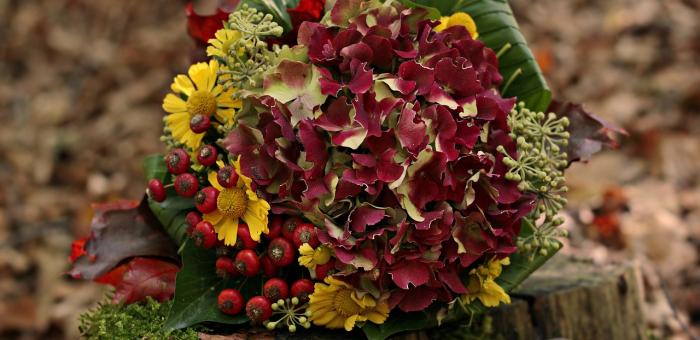 l’art de créer un bouquet d’automne 