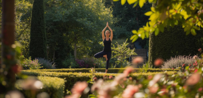 Yoga et balade sensorielle